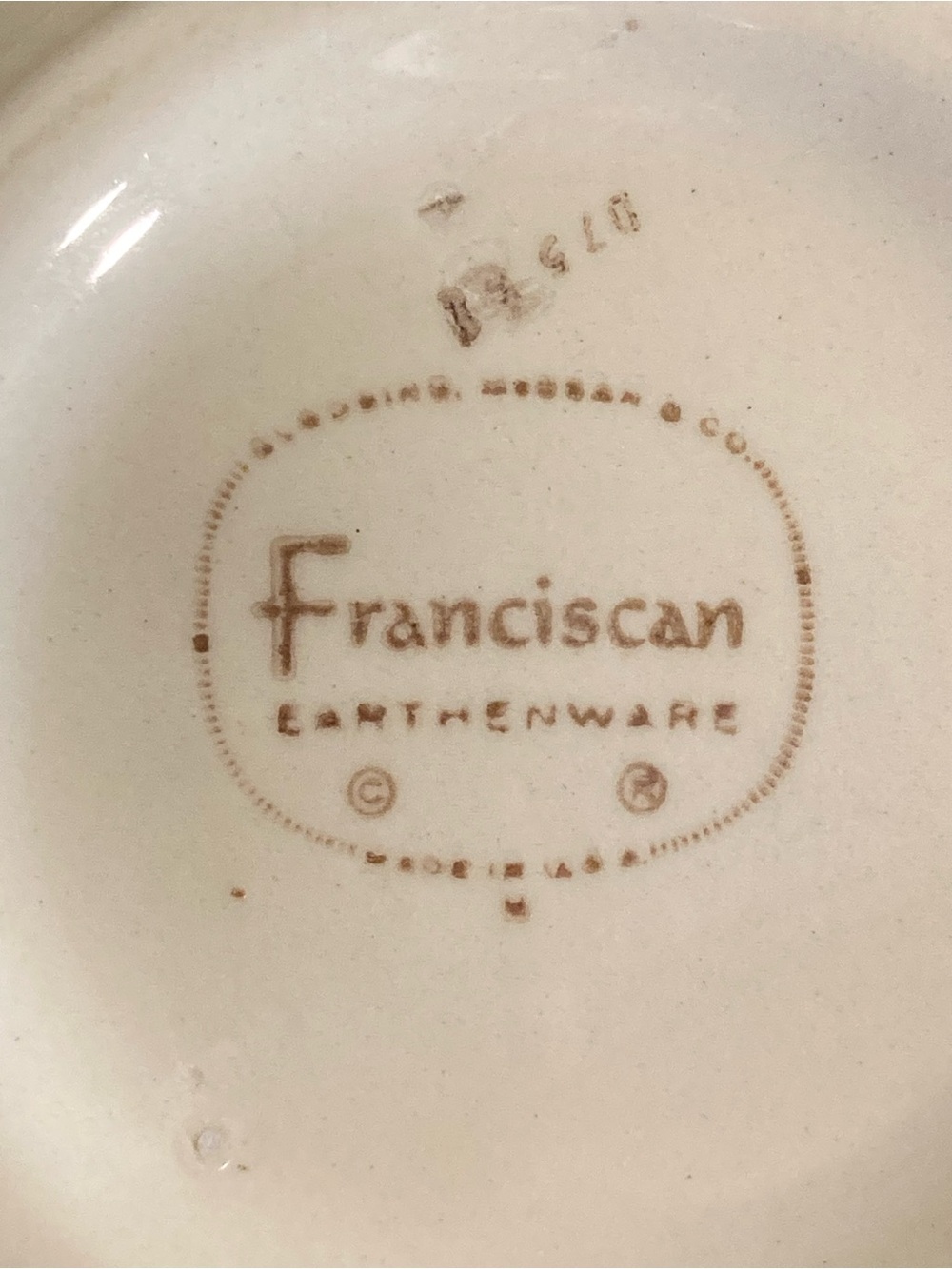 Franciscan Earthenware Hand-Painted Desert Rose 6” Mixing Bowl 1960s Vintage USA - Picture 2 of 16
